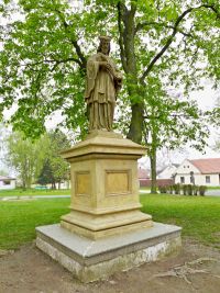 Socha sv. Jana Nepomuckho - Malice (socha) - 