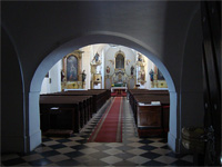Kostel sv. Prokopa - Lotice (kostel) - Interir kostela