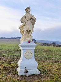 Socha sv. Vendelna - Bolkovice (socha) - 