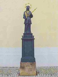 Socha sv. Jana Nepomuckého -  Černá Hora (socha)