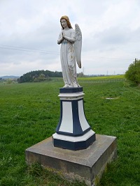Socha Anděla Strážného - Lukov (socha)