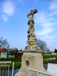 Sochask vzdoba mostu - Jaromice nad Rokytnou (sochy) - 