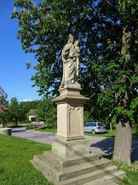 Socha Panny Marie - Rešice (socha)