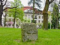 Pamětní kámen - Moravské Budějovice (drobný objekt)