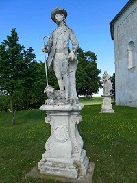 Socha sv. Vendelína - Rešice (socha)