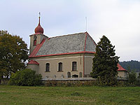 Kostel Poven svatho Ke - Valteice (kostel) - Kostel