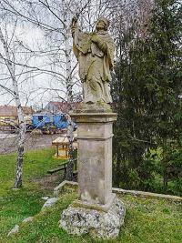 Socha sv. Jana Nepomuckho - umice (socha) - 