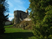 Hrad a zmek - Klenov (zcenina hradu) - 