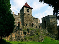 Hrad a zmek - Klenov (zcenina hradu) - 