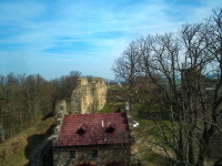 Hrad a zmek - Klenov (zcenina hradu) - 