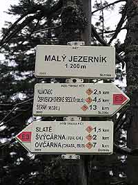 Mal Jezernk (rozcestnk)