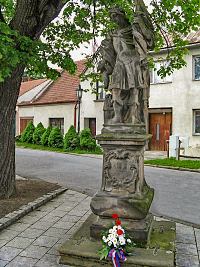 Socha sv. Floriána - Plumlov (socha)