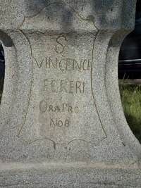 Socha sv. Vincence Ferrerskho - Hrdek (socha) - 
