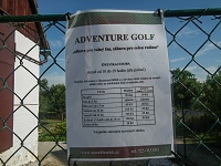 Adventure golf - Hrdek (hit) - 