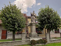 Socha sv.Vincence - Starý Smolivec (socha)