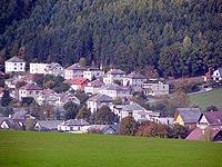 Kolšov (obec) - Část obce při pohledu od Markovice