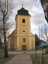 Horn kostel sv. Barbory - Zbeh (kostel) - Kostel ped rekonstrukc v roce 2008