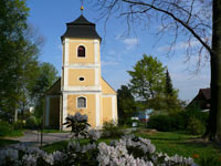 Horn kostel sv. Barbory - Zbeh (kostel) - Prel kostela