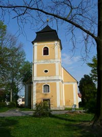 Horn kostel sv. Barbory - Zbeh (kostel) - Prel kostela
