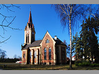 Evangelick kostel - Zbeh (kostel) - Pohled na kostel - nor 2011