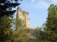 Otaslavice - Doln hrad (zcenina hradu) - Otaslavice
