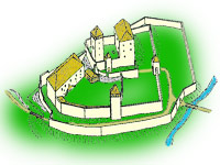 historick foto Roktejn (zcenina hradu)