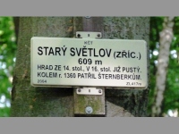 foto Star Svtlov- Podhrad (zcenina hradu)