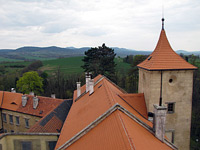 Grabtejn (hrad) - Pohled na hrad z ve