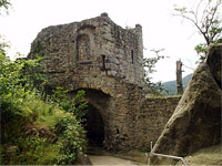 Oybin (zcenina hradu) - Hrad Oybin