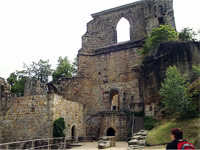 Oybin (zcenina hradu) - Hrad Oybin