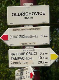Oldichovice (rozcestnk)