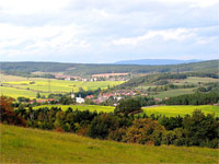 Doln Hbity (obec) - Pohled na obec