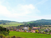 Doln Hbity (obec) - Pohled na obec