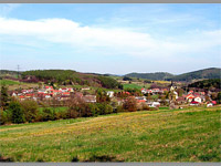Doln Hbity (obec) - Pohled na obec