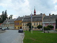 Jimramov (mstys) - Nmst Jana Karafita, pamtkov zna