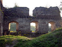 Frejntejn (zcenina hradu) - Zdivo palce (foto: Lubovsk T.)