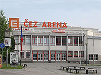EZ Arna - Pardubice (Zimn stadion) - Pohled na hlavn vstup