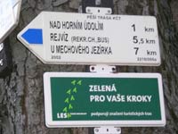 Horn dol (rozcestnk) - 