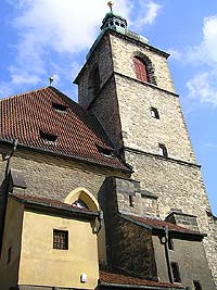 Kostel Sv. Jindicha a Sv. Kunhuty - Praha 1 (kostel) - Detail ve kostela.
