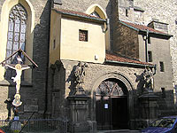 Kostel Sv. Jindicha a Sv. Kunhuty - Praha 1 (kostel) - Vchod.