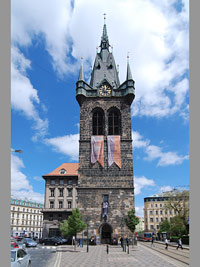 Jindřišská věž - Praha 1 (historická budova, zvonice)