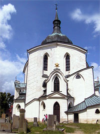 Kostel sv. Jana Nepomuckho - Zelen hora (kostel) - 