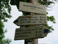 Klepov - kaple (rozcestnk)