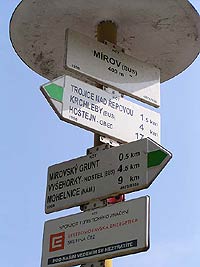 Mrov - bus (rozcestnk) - 