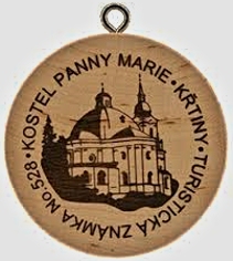 turistick znmka Poutn kostel Jmna Panny Marie - Ktiny (kostel)