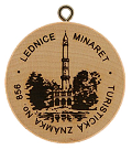 turistick znmka Minaret - Lednice (minaret)