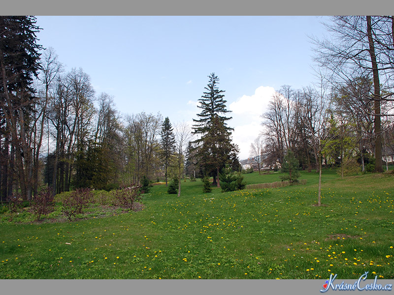 foto Zmeck park - Loun nad Desnou (park)