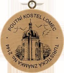 turistick znmka Poutn kostel Panny Marie - Lomec (kostel)