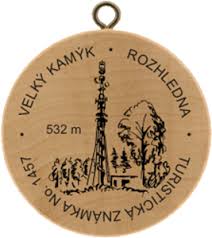 turistick znmka Velk Kamk - Dobev (rozhledna)