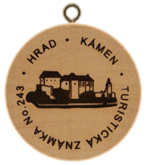 turistick znmka Hrad Kmen - Kmen (hrad)